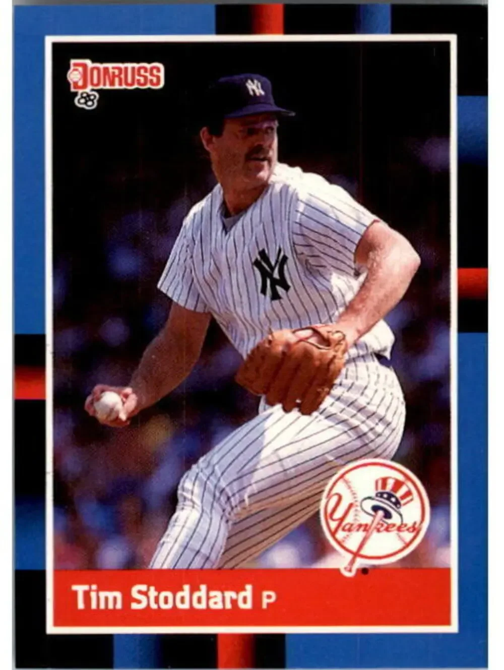1988 Tim Stoddard Donruss Baseball Card #497